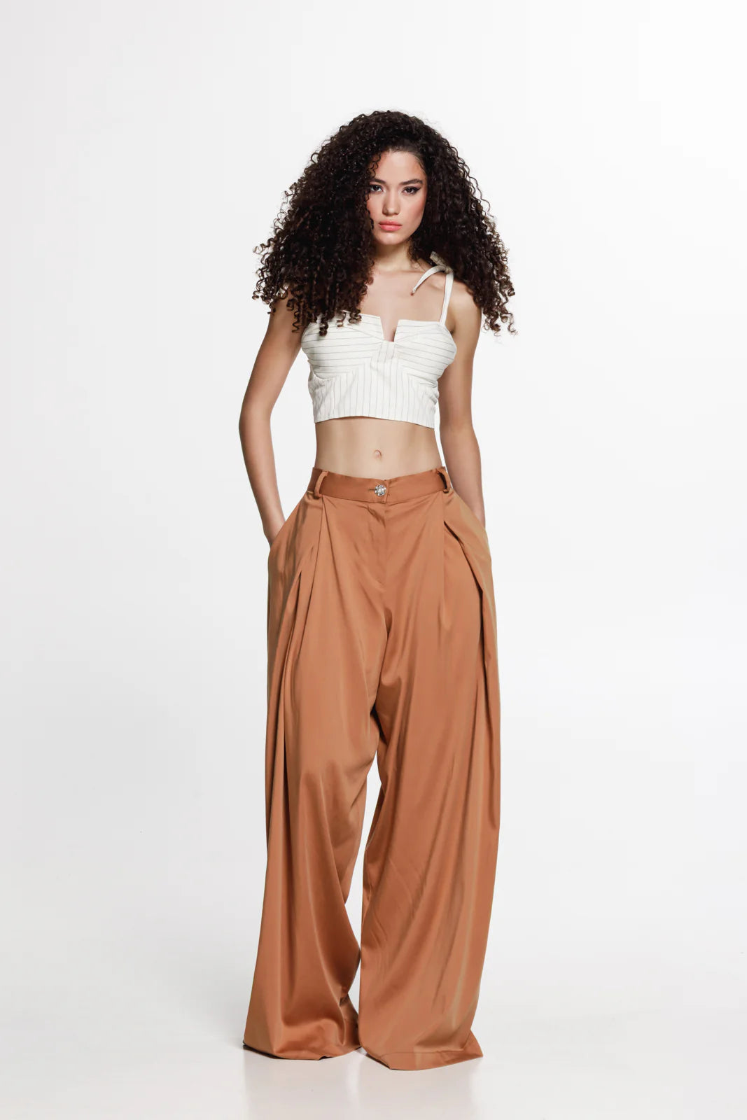 THE JERKINS CHESMU PANTS BURNT ORANGE