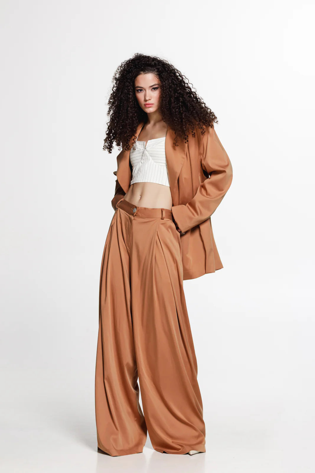 THE JERKINS CHESMU PANTS BURNT ORANGE