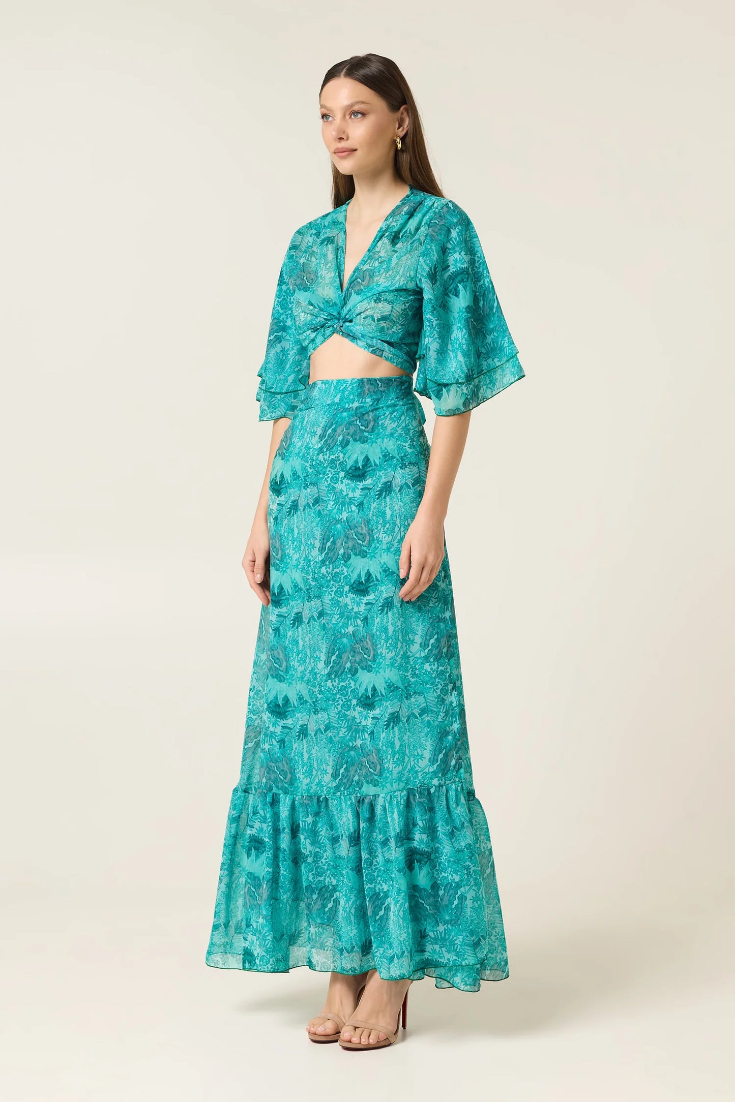 EVELEYA SERAFINA WRAP TOP