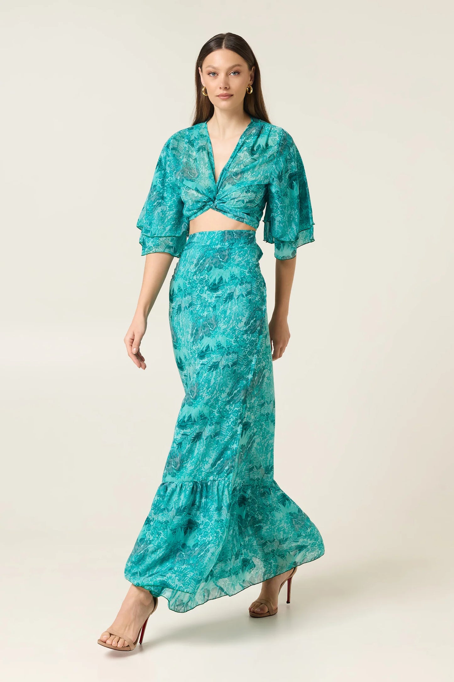 EVELEYA SERAFINA WRAP TOP