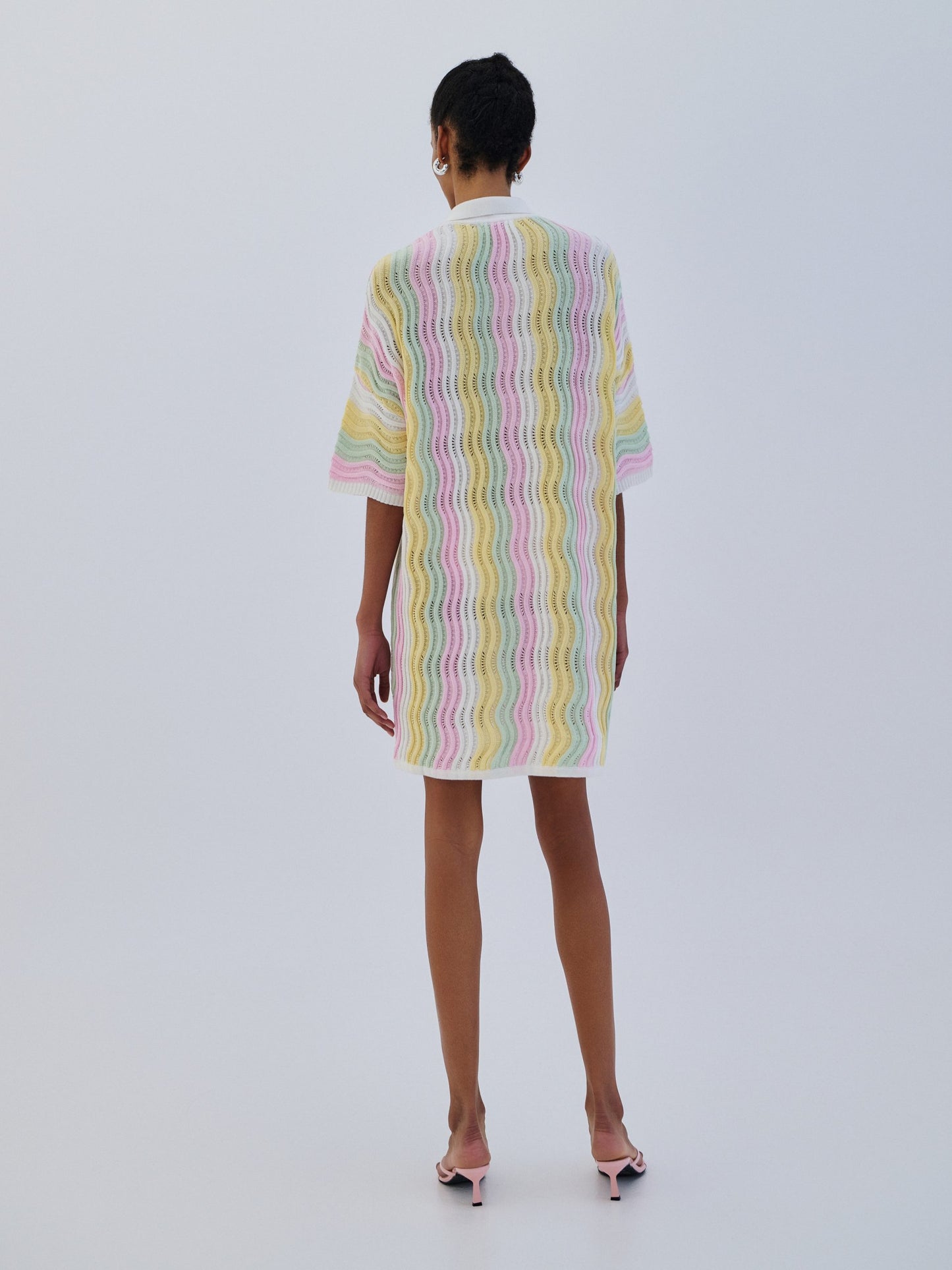 COMBOS DRESS MINI POLO TRICOLOR