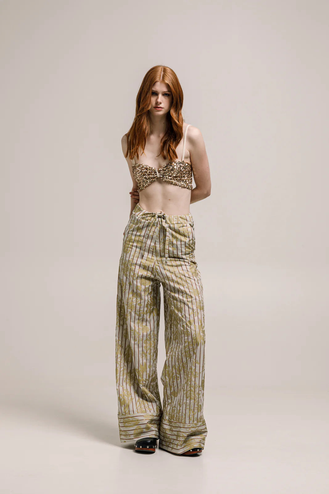 ACHACK PANTS PRINTED RUST