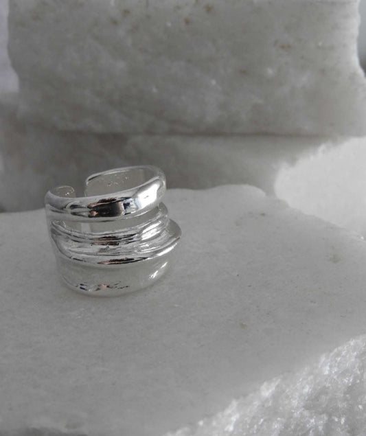 NEW FORM PINKY RING SILVER 925 BY INANIMA